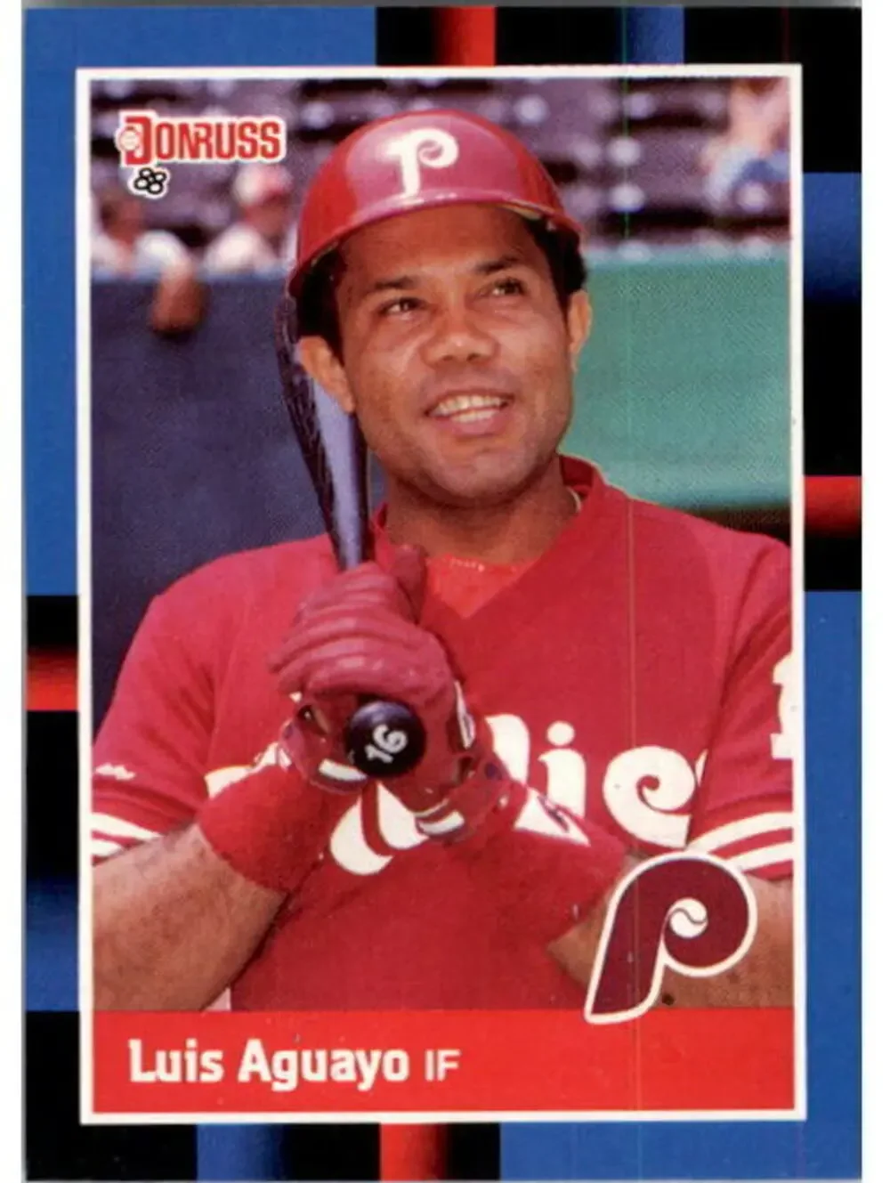 1988 Luis Aguayo Donruss Baseball Card #185